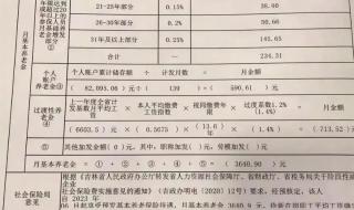 吉林省退休工资新标准